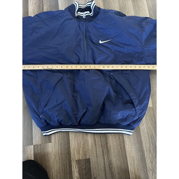 Vintage Nike Zip Up Puffer Coat Blue Men’s Size XXL - Picture 8 of 12